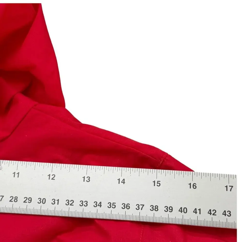 Columbia Jacket Girls Size L 14/16 Rain Zilla Pink Orange Colorblock Windbreaker